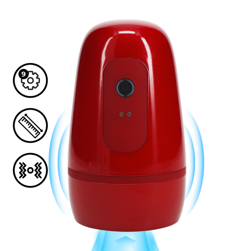 Pumped Masturbateur Vibrobator Rouge